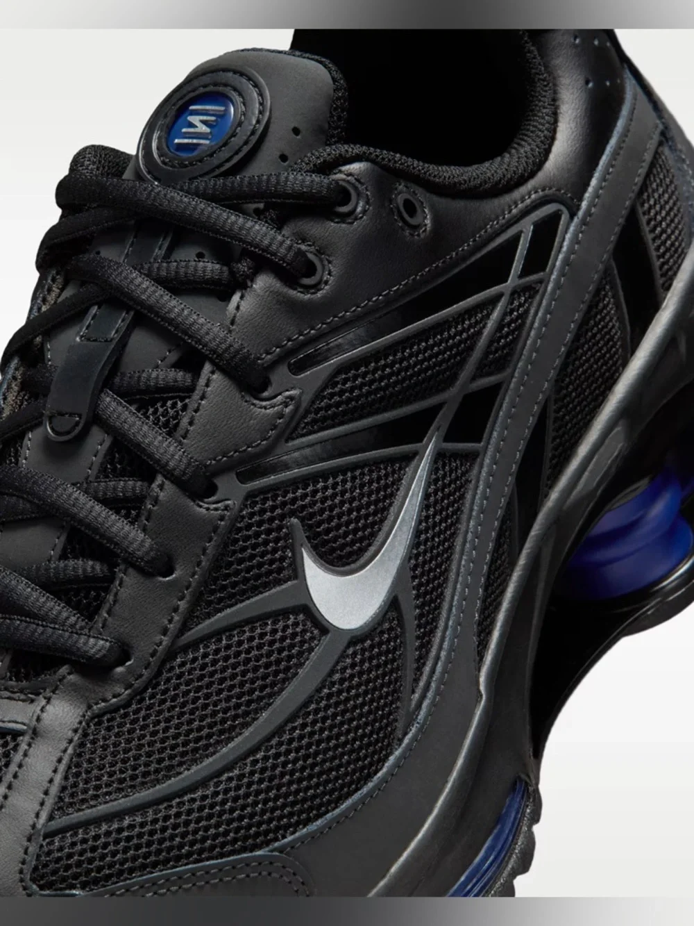 Nike Shox 🔥 Ride 2 Black Metallic Silver Deep Royal Blue IM5999-010 Size 10.5 - Picture 3 of 10